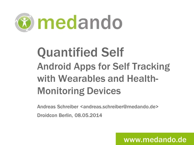 20140508 quantified self droidcon