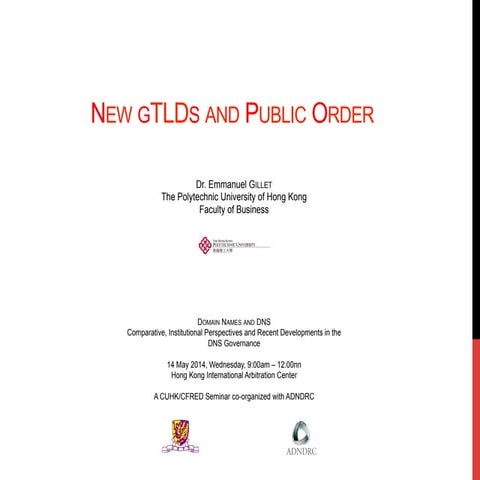 2014 05 14   New gTLDs and Public Order