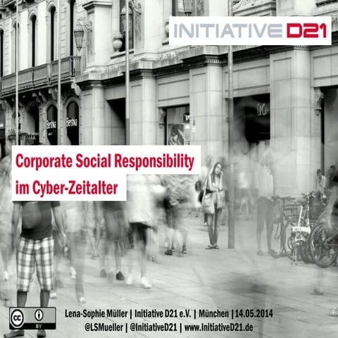 Corporate Social Responsibility im Cyber-Zeitalter