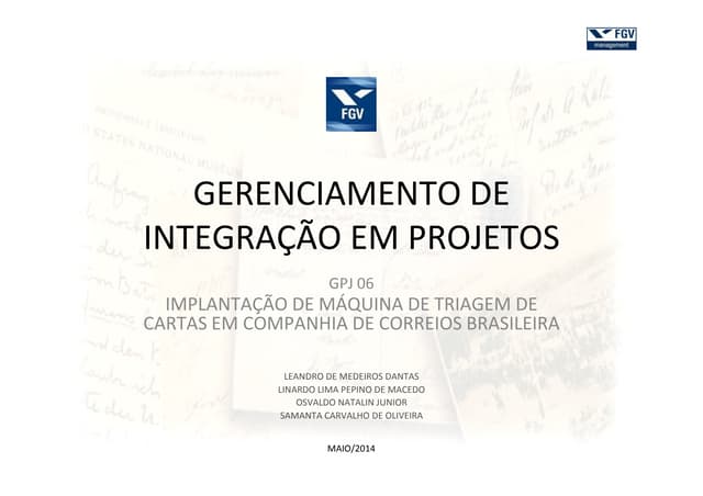 IMPLANTAÇÃO DE MÁQUINA DE TRIAGEM D...