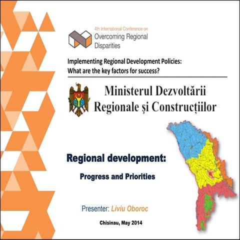 Liviu Oboroc - The regional development reform agenda: country perspectives. ...