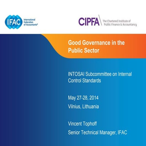 Good Governance in the Public Sector Presentation | PPTX