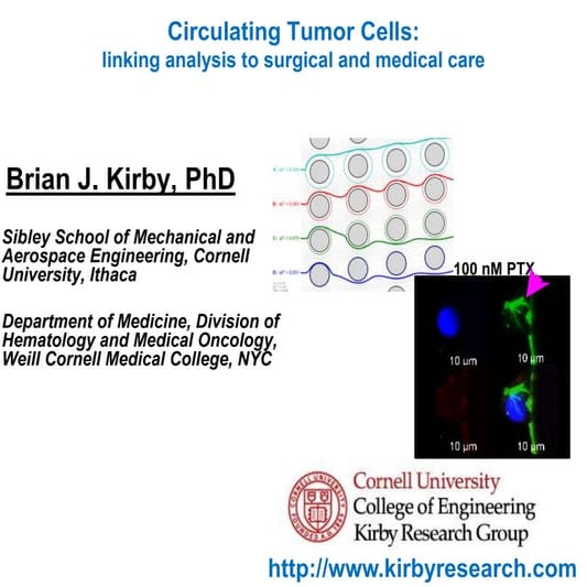 2014 CFTCC Annual Symposium: Circulating Tumor Cells: Linking Analysis to Sur...