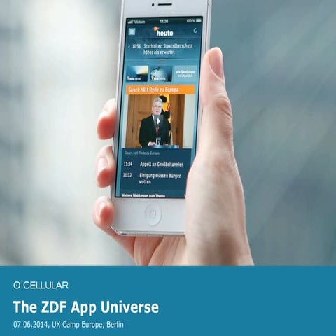 The ZDF App Universe