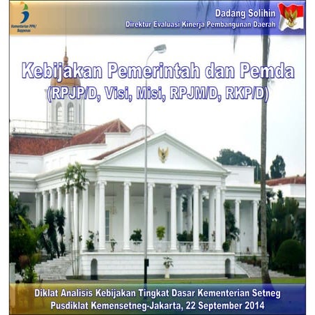 Pedoman Penyusunan Rencana Kerja Pembangunan Daerah (RKPD) | PDF
