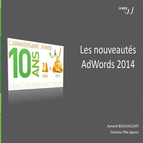 2014 06 20 conférence sea 10 ans jvweb ab slideshare