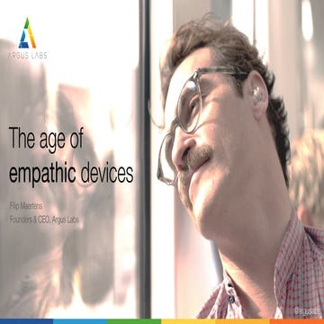 The Age of Empathic Devices - Beyond Fusion 2014 Conference