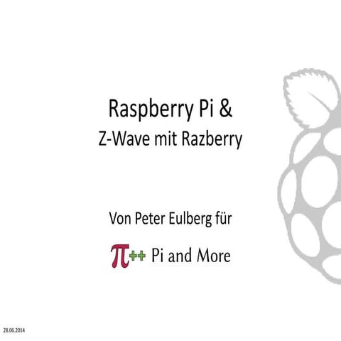 Raspberry Pi und Z-Wave - Razberry - Eine Einführung