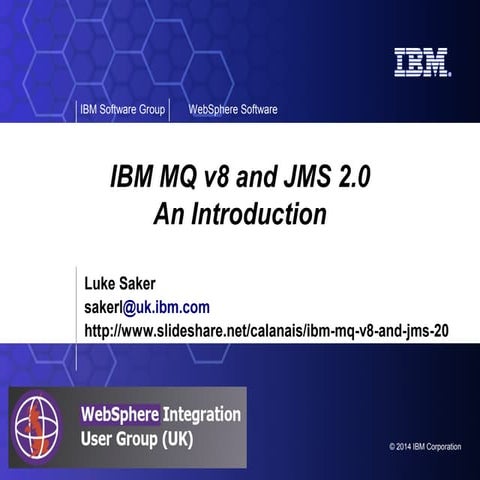 IBM MQ V8 annd JMS 2.0