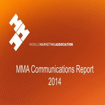 20140703 Deep Dive - Der aktuelle MMA Austria Mobile Communication Report 201...
