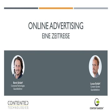 20140703 Ist das noch Werbung? Contented Technologies B. Schärf Content Gard...