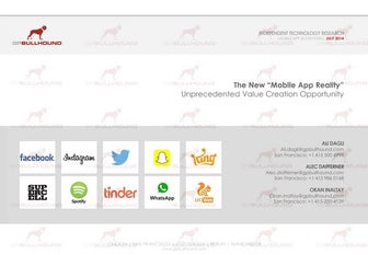 GP Bullhound Mobile App Ecosystem Report