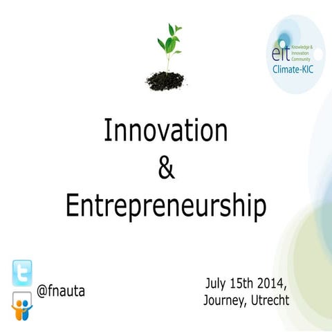 Climate-KIC Business School Summer Journey