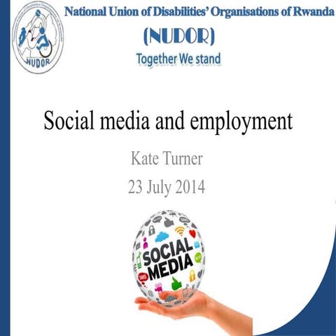 Social Media and Employment