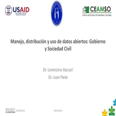 20140724 Ertic tecnicas de visualizacion de datos - periodismo de datos