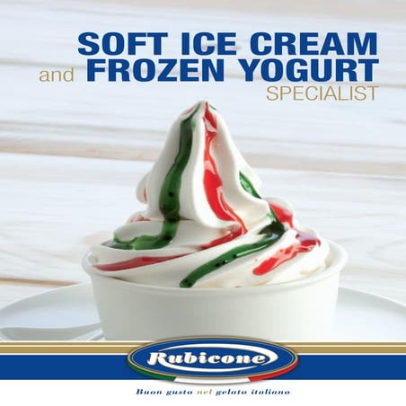 FROZEN YOGURT ingredients - PRODOTTI RUBICONE company