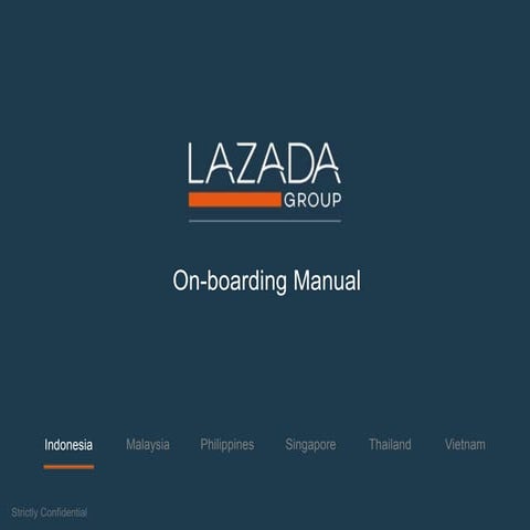 Onboarding presentation - Thailand