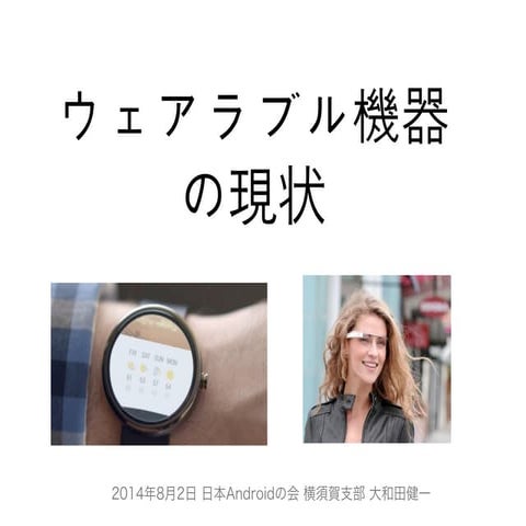 20140802 Wearable Devices in JAG Yokosuka 