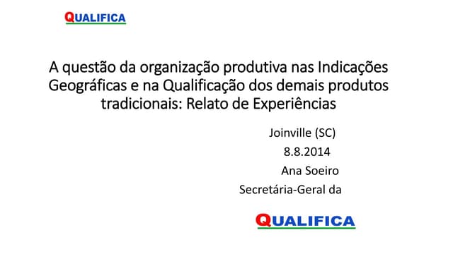 Ana Soeiro | Qualifica