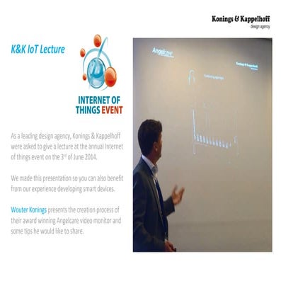 K&K smart connected devices, internet of things
