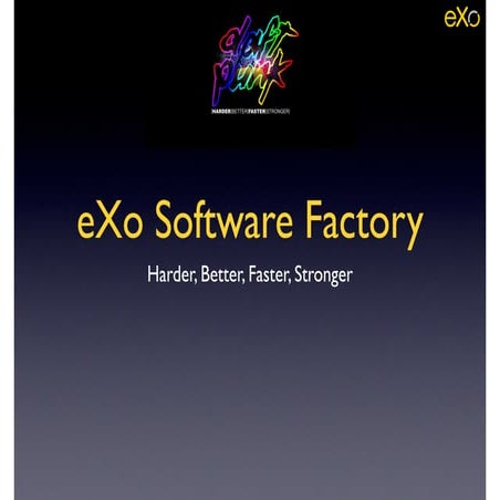 2014 August - eXo Software Factory Overview