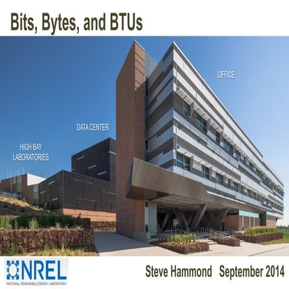 Bits, Bytes and BTUs: Warm Water Liquid Cooling at NREL