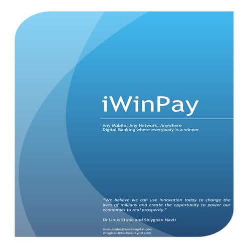 Africa's most innovative cloud e-commerce/banking solution?