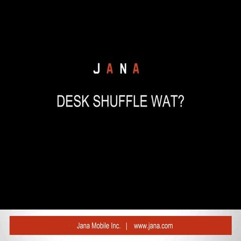 Why (and how) we shuffle desks at work