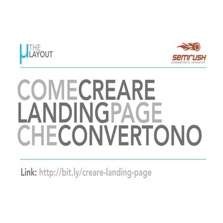 Come creare landing page che convertono 