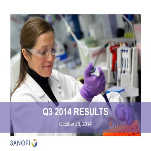  Q3 2014 RESULTS by sanofi