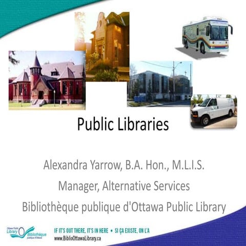 Algonquin Field Placement class - Guest Lecture Oct 31, 2014