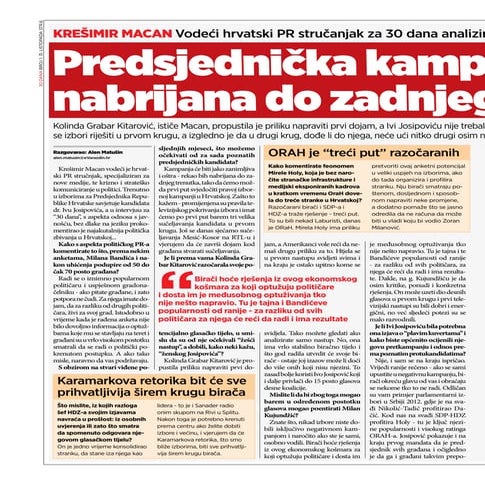 Kresimir Macan o predsjednickoj kampanji 2014 i svemu pomalo