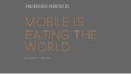 Mobile Is Eating the World (2014)