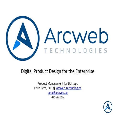 Product Management for Startup Founders, CEOs, and CTOs