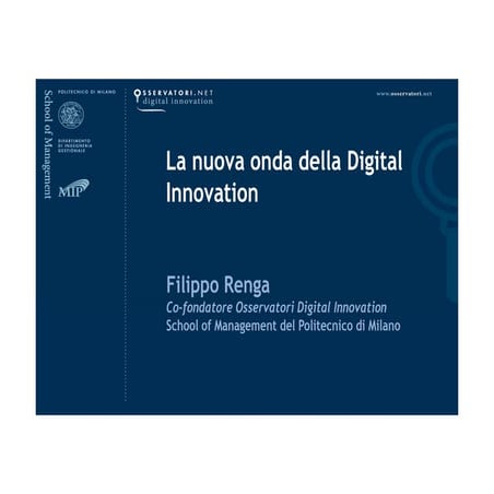 La nuova onda della Digital Innovation