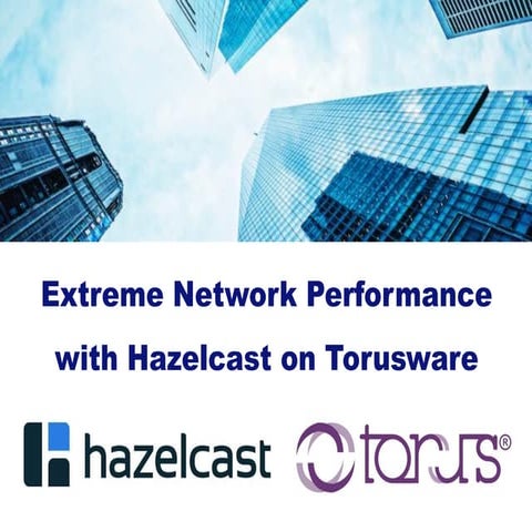 Extreme Network Performance with Hazelcast on Torusware