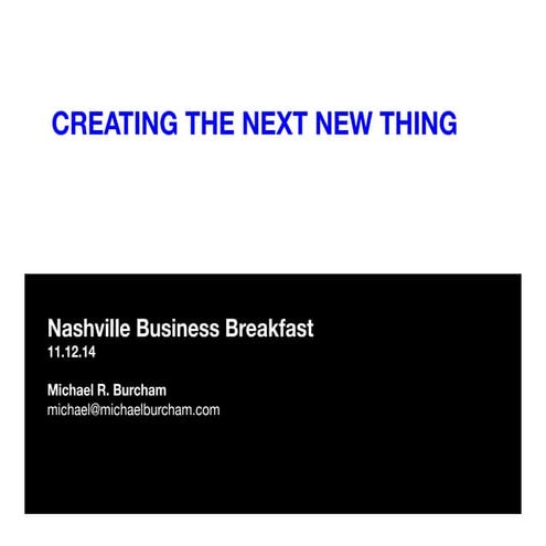 Nashville Leadership Breakfast