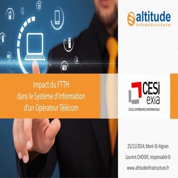 Implémentation du FTTH dans le Système d’Information d’un opérateur télécom