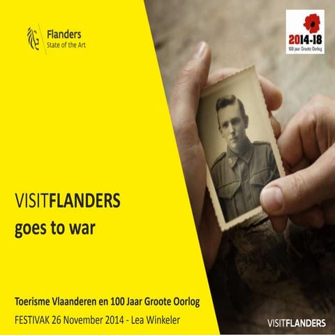 Festivak 2014 Antwerpen_Lea Winkeler_Toerisme Vlaanderen_Herdenking WO1