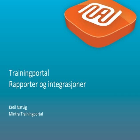 2014 11 brukerforum rapporter og integrasjoner