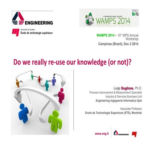 Do we really re-use our knowledge (or not)?