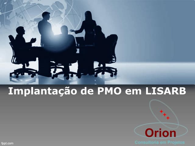 implantaçao de PMO em Lisarb