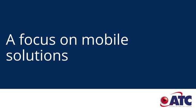 Mobile Apps development - Showcase