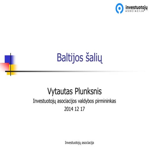 2014 12 baltijos saliu akciju rinku prognozes 2015 investuok