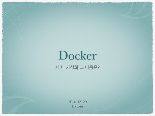 20141229 dklee docker