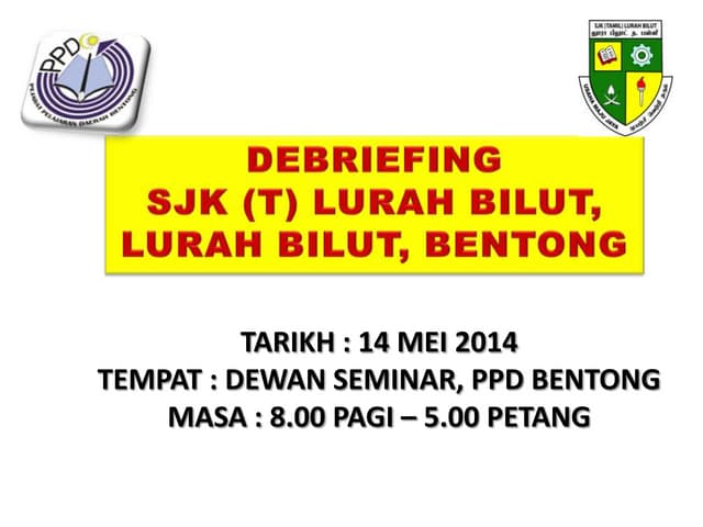 2014 (1) debriefing