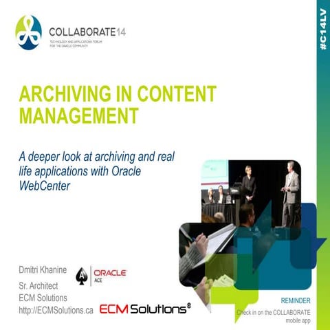 Archiving In Content Management - A Deeper Look