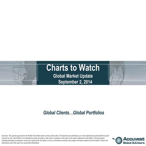 What to Watch – Global Market Update (9/2/14) 
