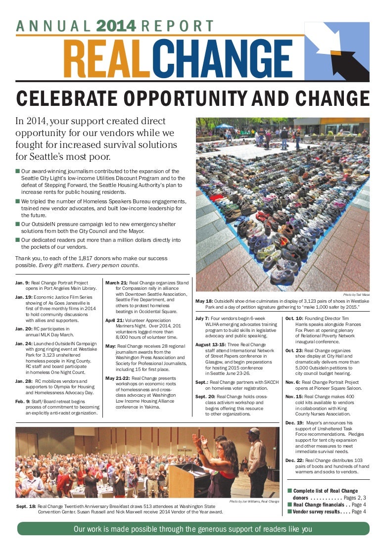 pix Nora Mørk Hackett Photos real change annual report
