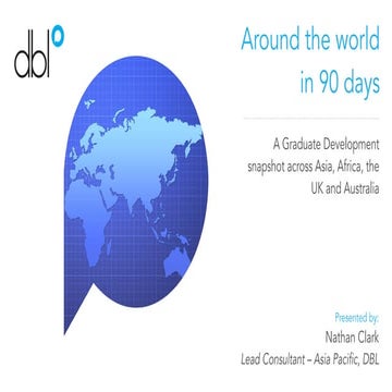 Around The World in 90 Days – A Graduate Development snapshot across Asia, Af...